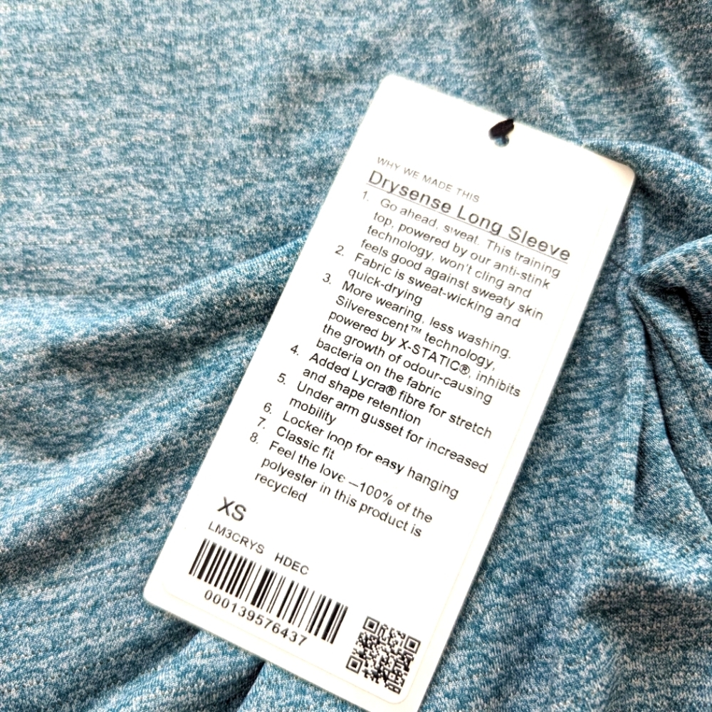 Lululemon drysense long sleeve